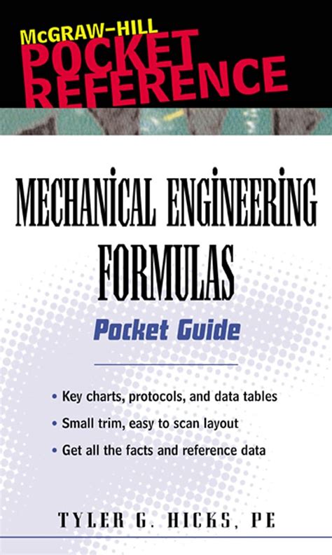 Mechanical engineering formulas pocket guide tyler hicks. - Car workshop manuals 1998 suzuki grand vitara.