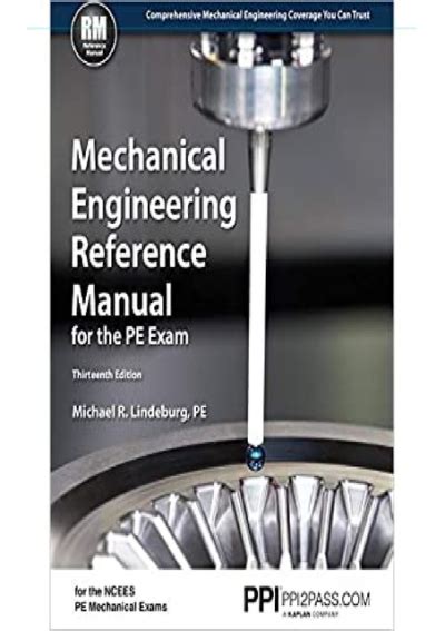 Mechanical engineering manual for the pe exam 13th edition. - Abuelo, la cesta y el mar..