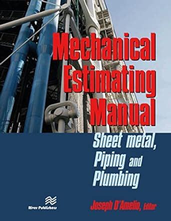 Mechanical estimating manual sheet metal piping and plumbing. - 1994 and subsequent mitsubishi engine 4d56 manual.