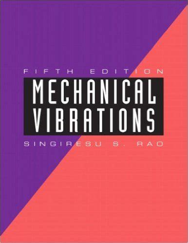 Mechanical vibrations rao 5th edition solution manual. - Arte español contemporáneo en la colección de la fundación juan march.
