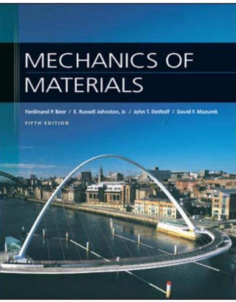 Mechanics of materials solutions manual 5th edition beer. - Grundlagen der metallkunde in anschaulicher darstellung..
