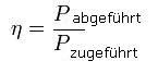 Mechanischer Wirkungsgrad - Maths2Mind