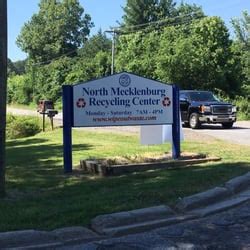 Mecklenburg recycling. North Mecklenburg Recycling Center Recycling Center. 4.5 8 reviews on. Website. Website: mecknc.gov. Phone: (980) 314-3867. Cross Streets: Near the intersection of ... 