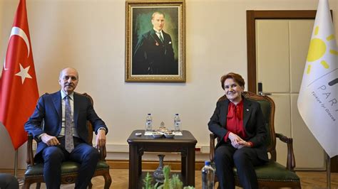 Meclis Başkanı Numan Kurtulmuş’tan Akşener’e ziyaret