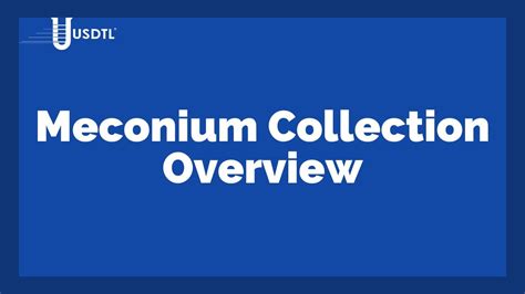 Meconium Collection Overview YouTube