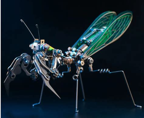 Mecrob. Mecrob offers a wide variety of original and innovative 3D metal puzzle steel toys, from the most complex to simple 3D metal puzzles to challenge, here Mecrob offers you over 50 3D metal puzzles and styles, including spider , praying mantis, scorpion , butterfly, and more. 