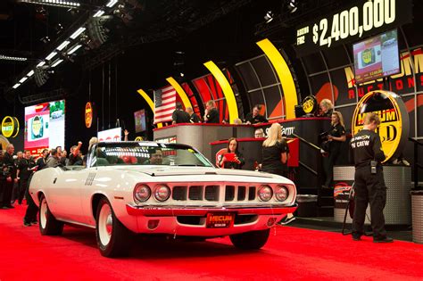 Mecum - SOLD FOR $60,500. See LoT F203 See all results. The Mecum Auction in Kansas City on Friday showcased an impressive array of classic cars and drew enthusiastic crowds of collectors and automotive enthusiasts.