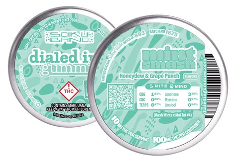 Med Batch No26 Bloom Mint Smash Dialed In...Gummies