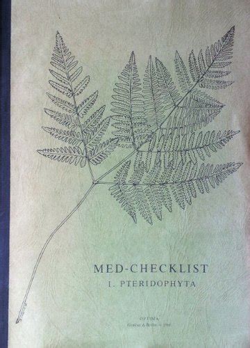 Med Checklist Pteridophyta Book Pdf Download