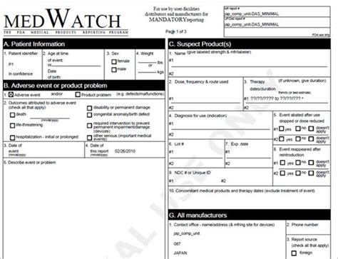 MedWatch Forms YouTube