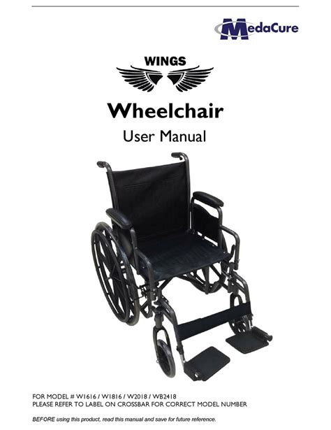 MedaCure WINGS W1616 User Manual - all-guidesbox.com