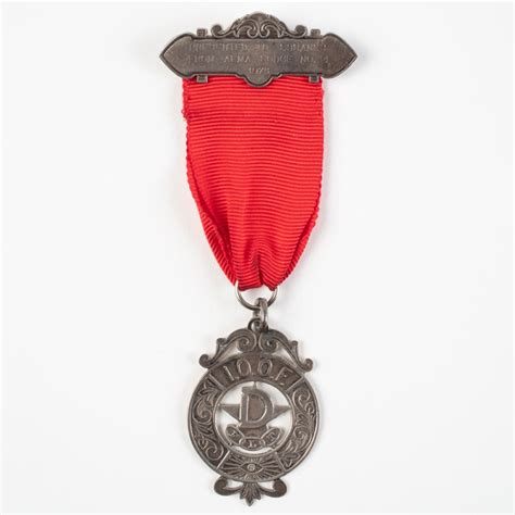 Medals, I..O.O.F. Alma Lodge No.34. J Shanks; Unknown …