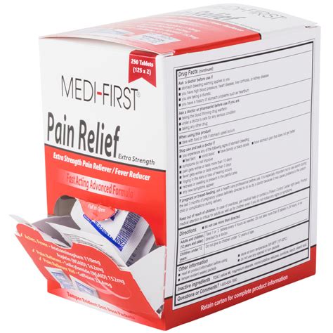 Medi-First 81148 Extra Strength Pain Relief Tablets