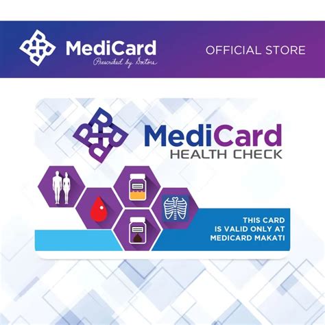 MediCard Health Check Virtual Card - Makati - Shopee