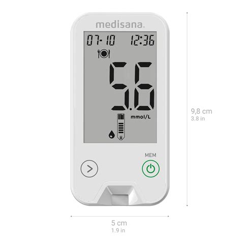 MediTouch 2 mmol/L Bloedglucosemeter medisana®