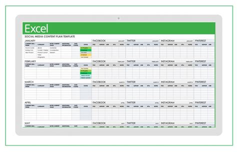 Media Plan Excel Sheet