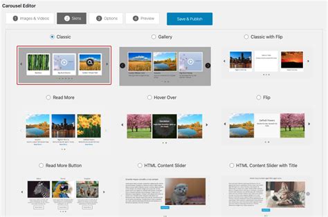 Media carousel wordpress plugin.  In addition to the classic image and video slider, ...