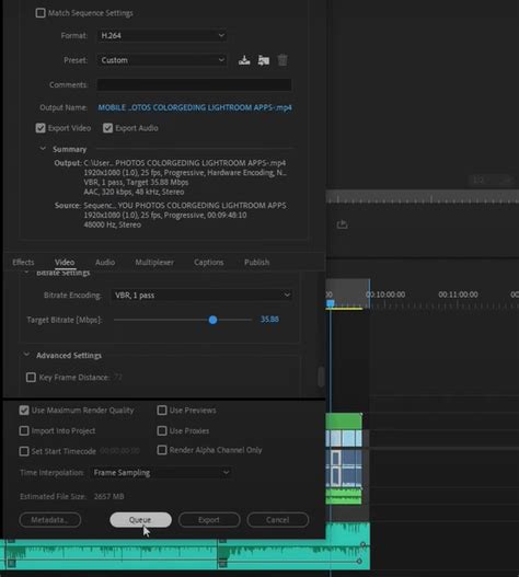 Media encoder stuck on preparing audio.  If I watch the graph of the disk usag...