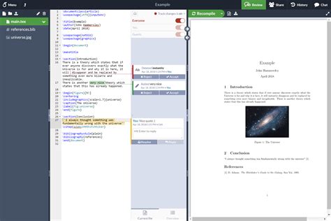 Media resources Overleaf Editor LaTeX Online