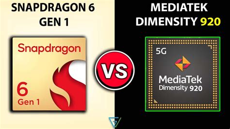 MediaTek Dimensity 920 vs Qualcomm Snapdragon 870 - VERSUS