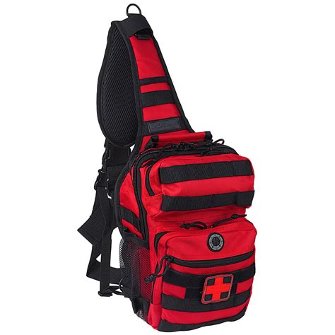 Medic sling bag.  The sidepack/shoulder sling design is a hands-free solution for...