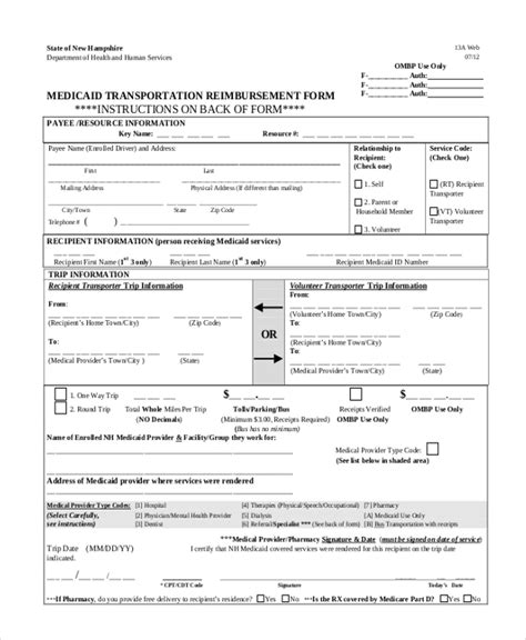 Medicaid transportation form pdf.  Transportation may be authorized for a M...