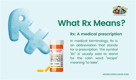 Medical Definition of Rx