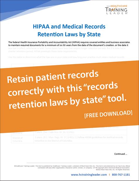 Medical Record Retention State Guidelines - AMS Store and …