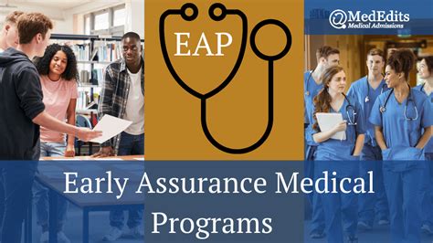 Medical Schools: Early Assurance Programs — AdmissionsRx