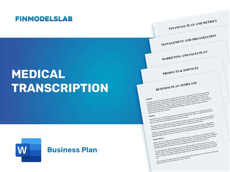 Medical Transcription Business Plan