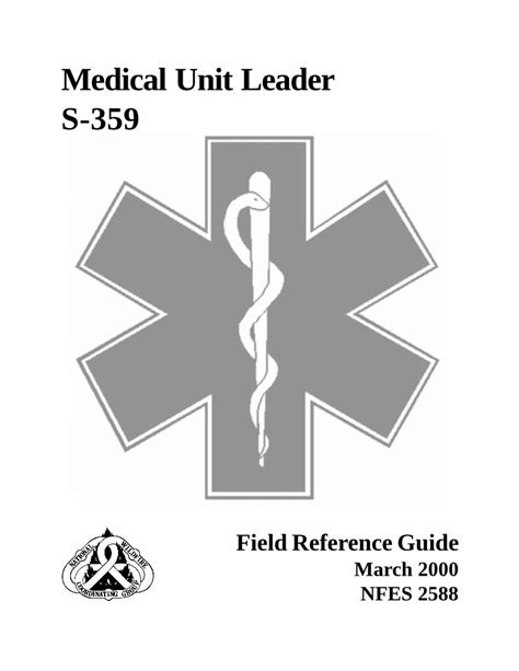 Medical Unit Leader S-359 - NWCG