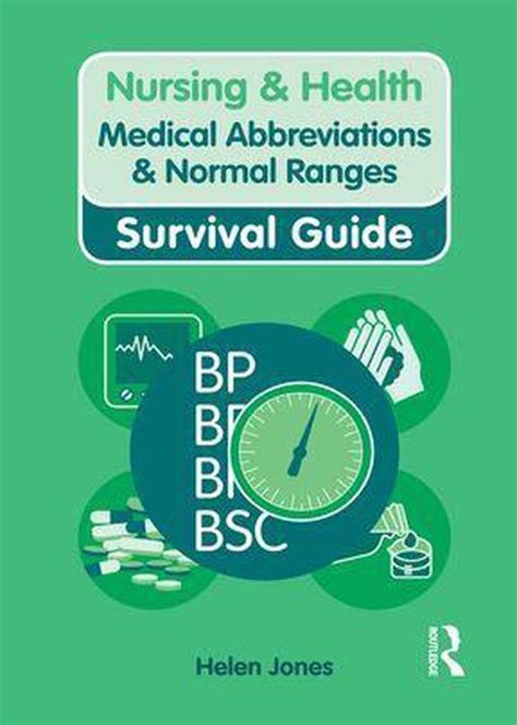 Medical abbreviations and normal ranges nursing and health survival guides. - Career focus pearson new international edition a personal job search guide.