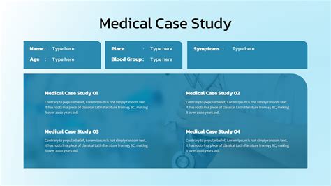 Medical case study presentation ppt