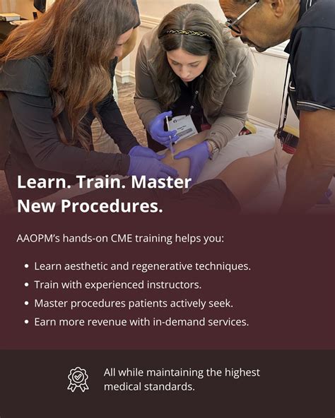 Medical esthetician training.  Master aesthetic procedures with AAOPM's CME-acc...