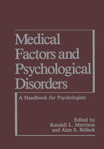 Medical factors and psychological disorders a handbook for psychologists. - E220 mercedes m111 960 manuale del motore.