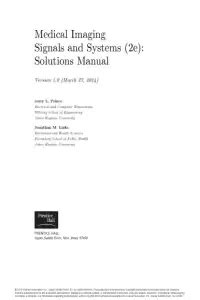 Medical imaging signals systems solutions manual. - Manual for sylvania dvd vcr combo.