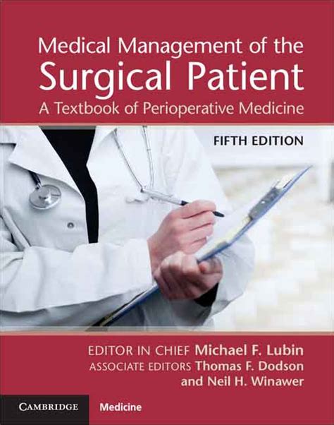 Medical management of the surgical patient a textbook of perioperative medicine. - Medical management of the surgical patient a textbook of perioperative medicine.
