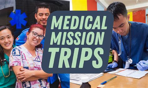 Medical mission trips. Get Informed about Mission Trips & More. Get exclusive upcoming opportunities, preparation tips & articles to help you make the most of your mission journey. Directory of short-term mission trips. Access current details on hundreds of short-term mission trips from numerous Christian mission organizations. 