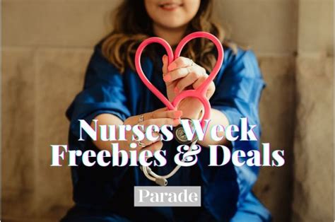 Medical professionals can enjoy discounts during National Nurses Week