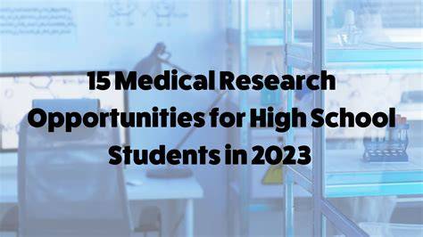 Medical programs for high school students nj.  Newsday.  Medical research opportunities ar...