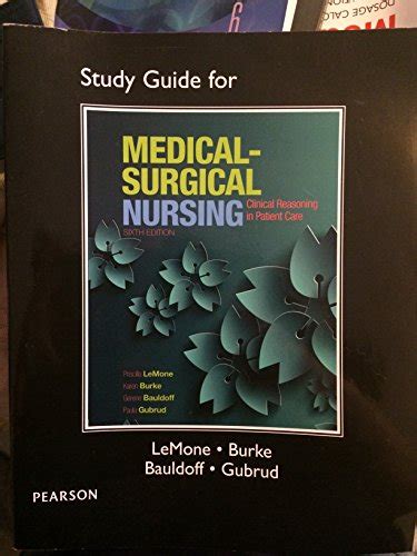 Medical surgical lemone burke study guide. - Guide de la corse mysta rieuse.