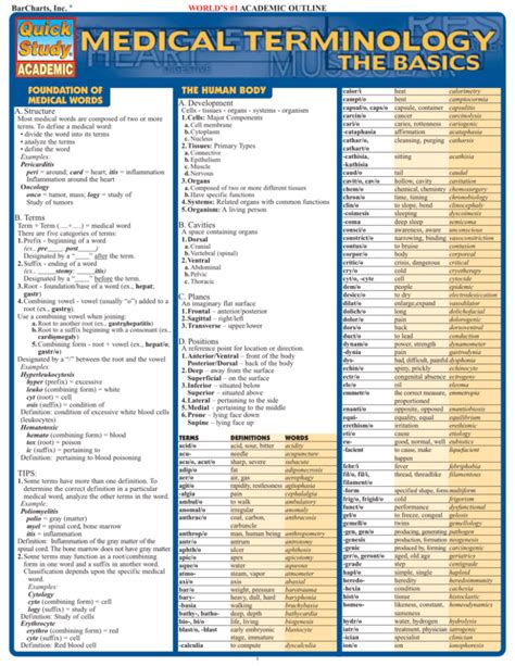 Medical terms for nurses a quick reference guide for clinical practice. - Laboratory manual for anatomy and physiology answers.