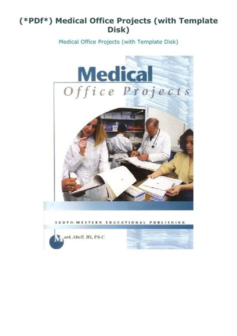 Download Medical Office Projects With Template Disk By Mark E Abell
