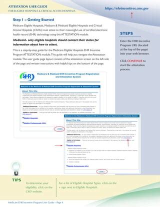 Medicare Ehr Attestation User Guide