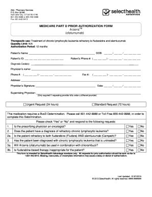 Medicare Part D Prior Authorization form for Medication Fresh Learn All