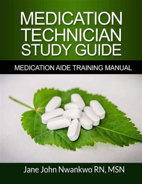 Medication technician study guide medication aide training manual paperback 2014 by msn. - Brown and sharpe cmm manual gage.
