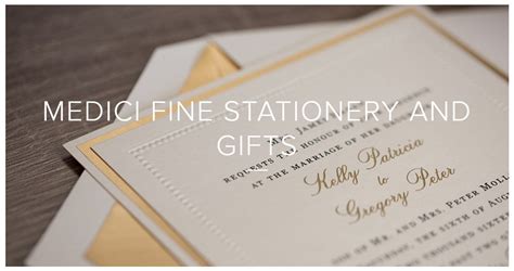 Medici Fine Stationery & Gifts