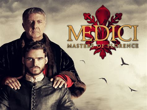 Medici season 1. October 30, 2018 1:30 PM — 55m. 6.7k 8.9k 20.9k 16. The death of the pope brings strategic challenges as Lorenzo negotiates with the Duke of Milan and welcomes his new bride, Clarice, to Florence. 76%. 