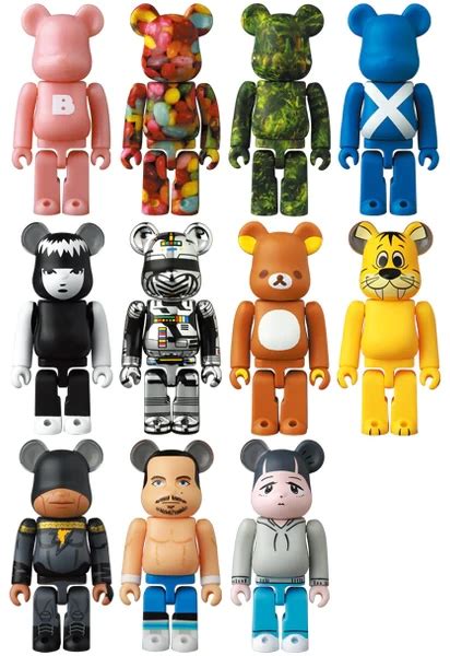 Medicom BE@RBRICK Series 45 Jellybean Bearbrick Card/Box