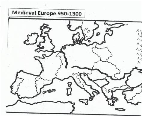 Medieval Europe Geography Diagram Quizlet